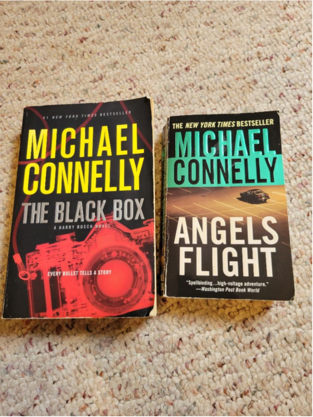 Michael Connelly Harry Bosch Paperback Book Bundle 2 Titles